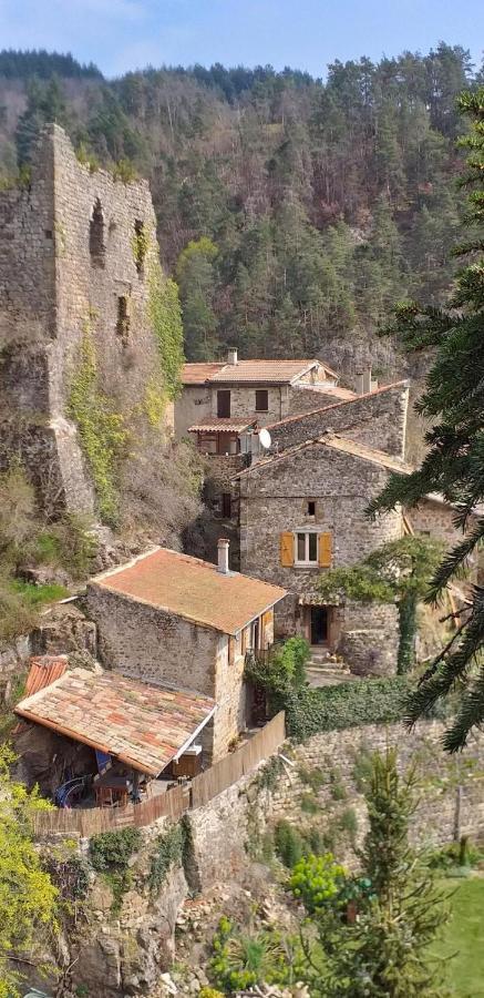 Gite Du Chateau De Retourtour Lamastre Dış mekan fotoğraf