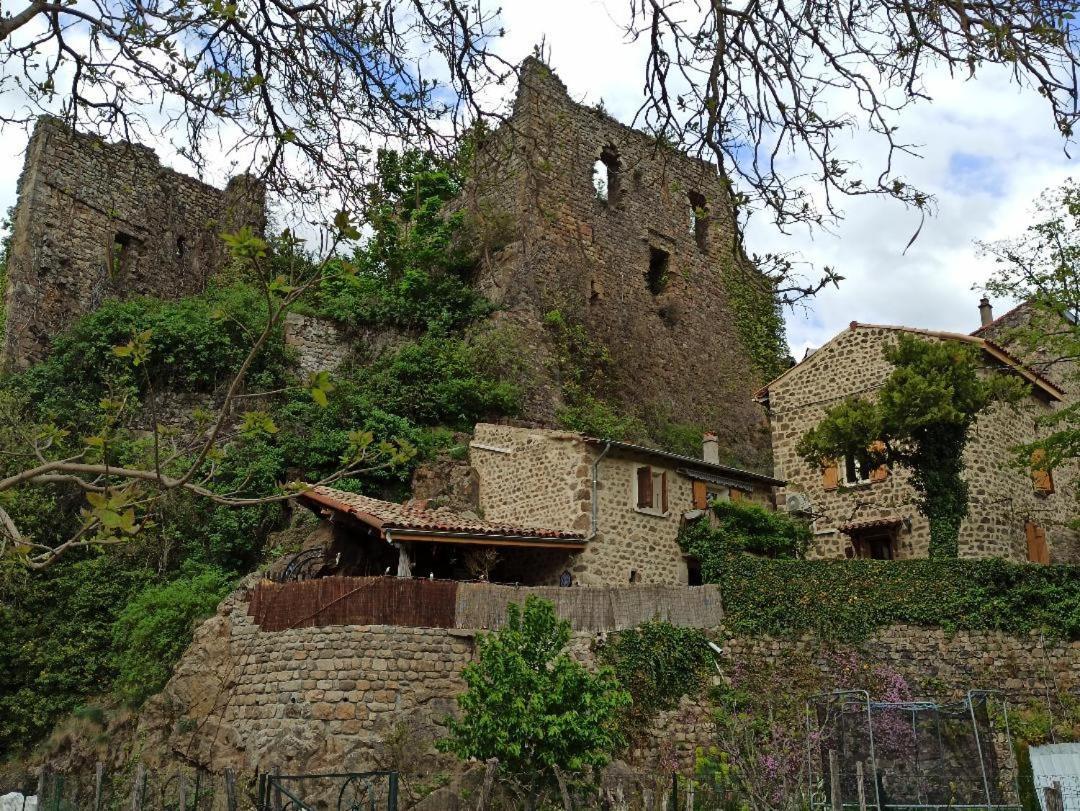 Gite Du Chateau De Retourtour Lamastre Dış mekan fotoğraf